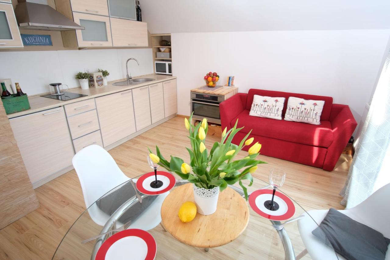 Апартаменты Apartament Makowe Pola Zarnowska Экстерьер фото